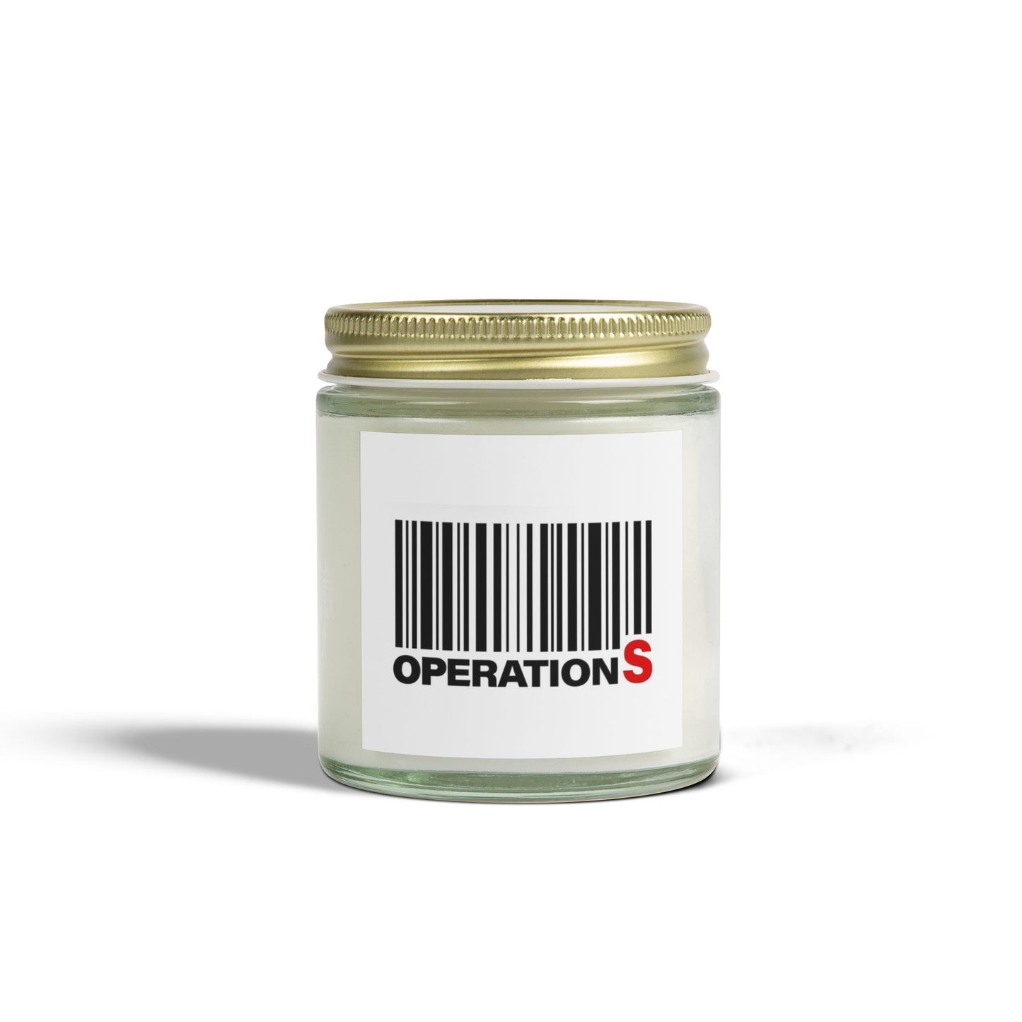 O-S GLASS CANDLE