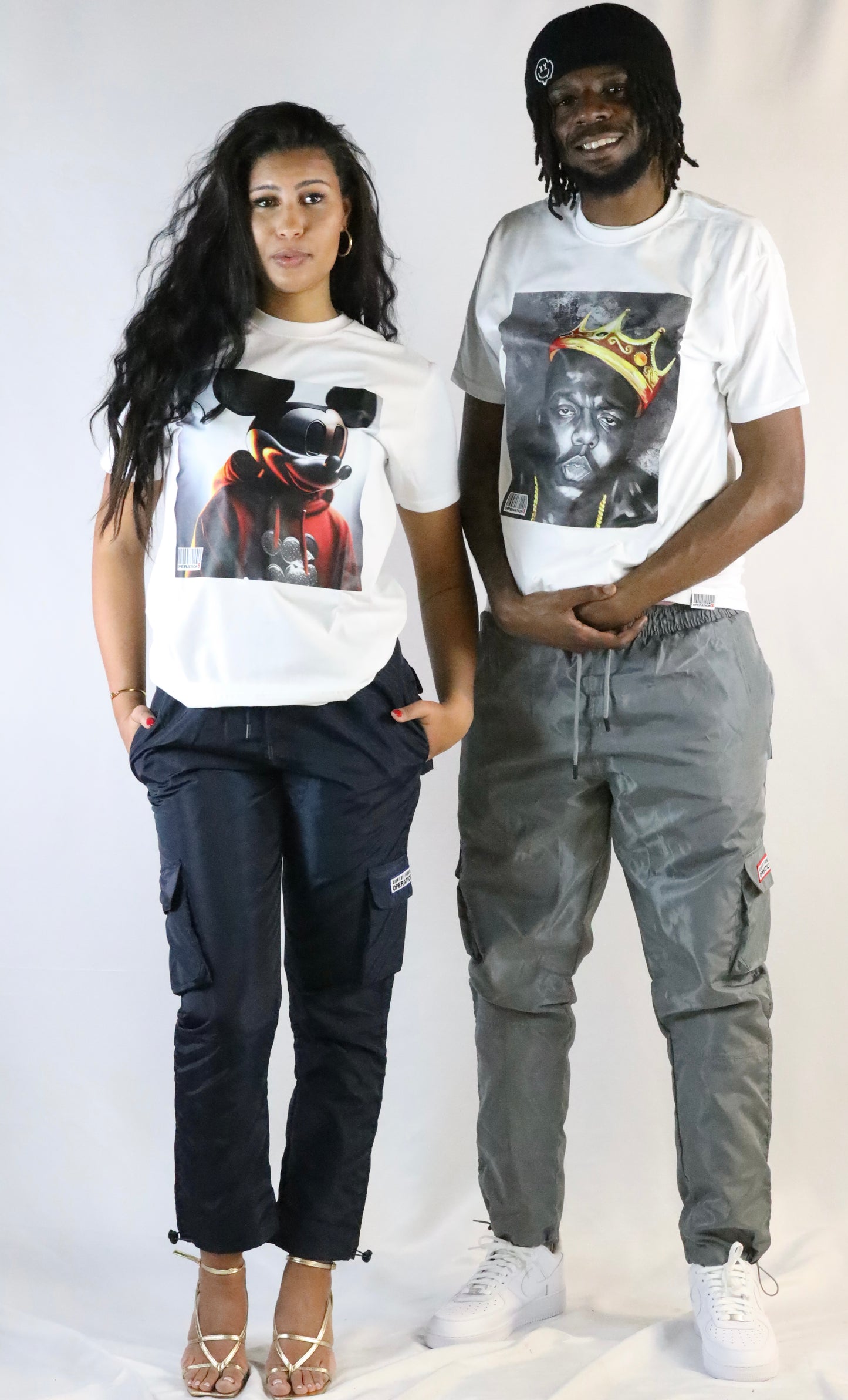 MICKEY MOUSE & BIGGIE TEE UNISEX