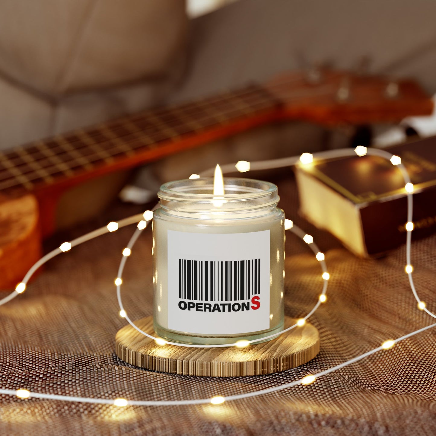 O-S GLASS CANDLE