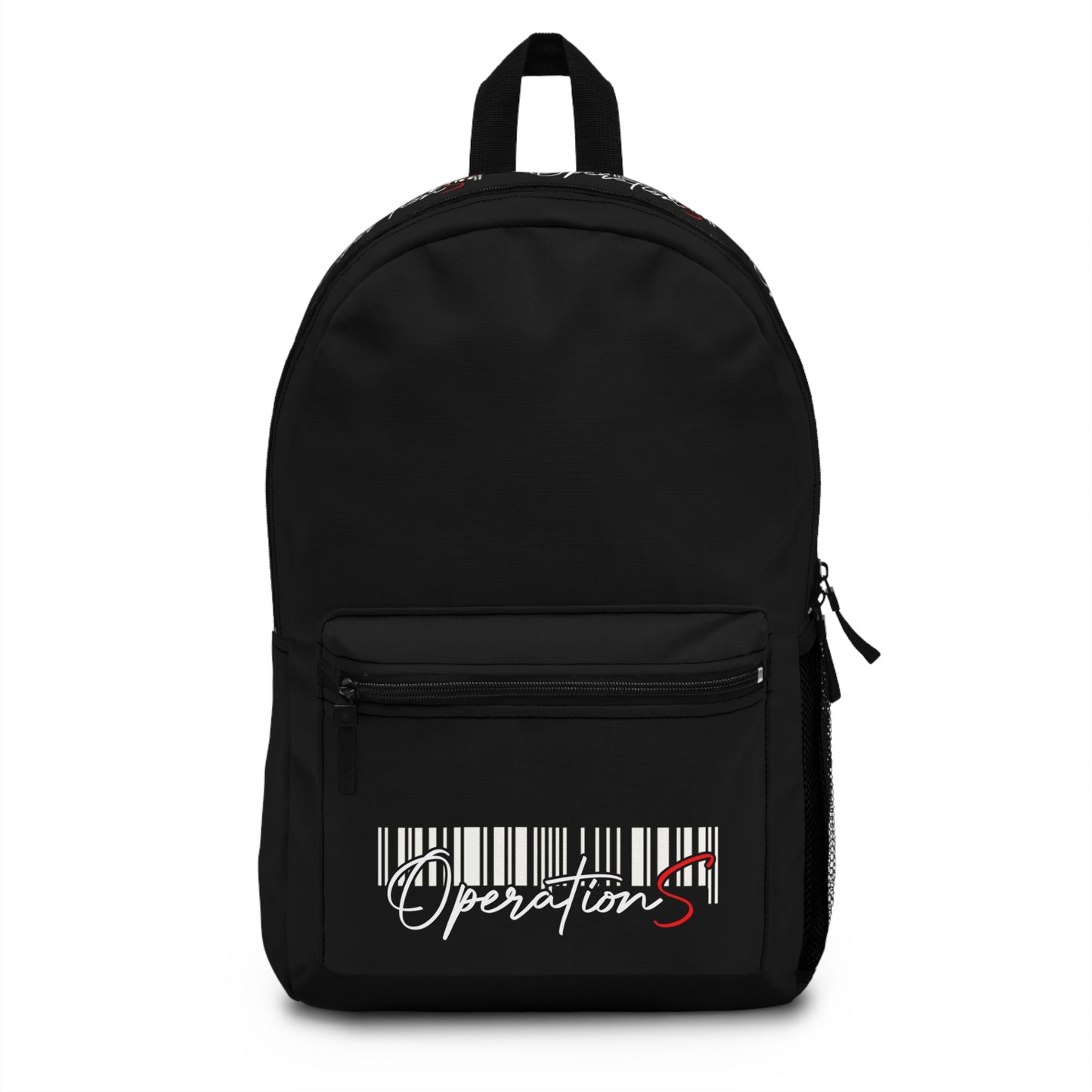 O-S  BLACK BACKPACK