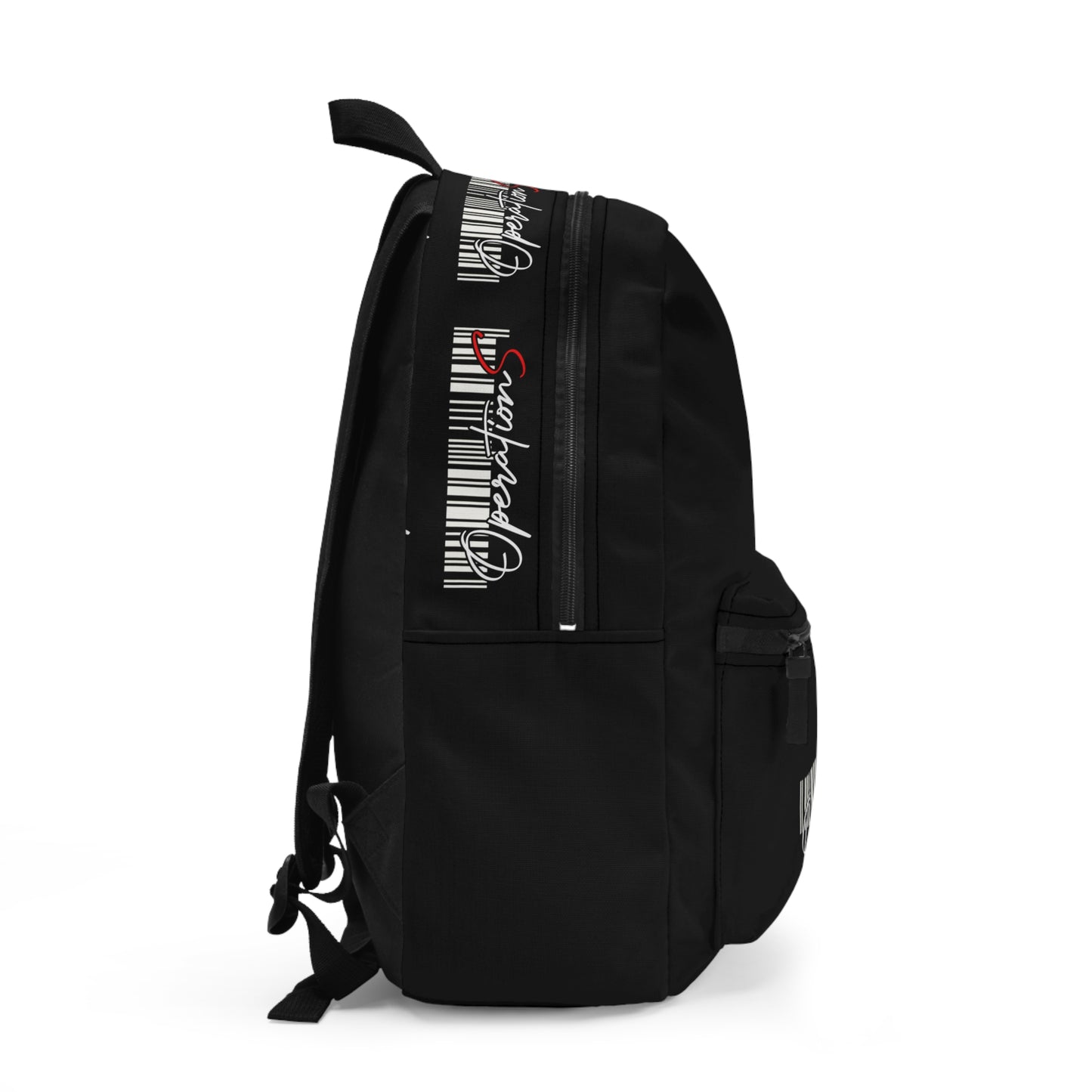O-S  BLACK BACKPACK