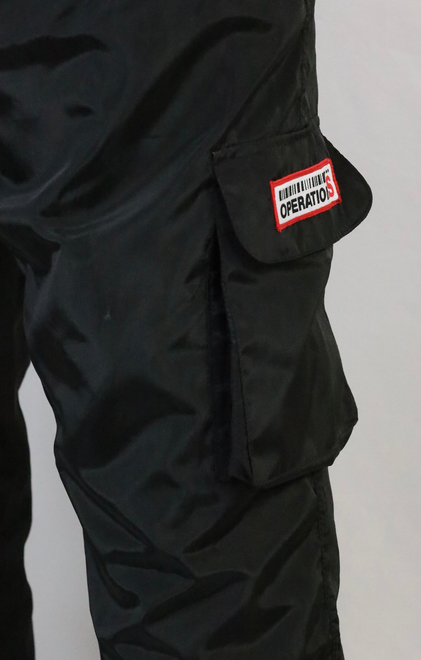 O-S BLACK WINDBREAKER TRACKSUIT